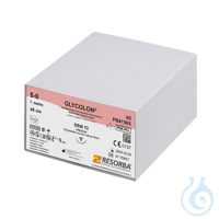 GLYCOLON DSM 13 5/0=1 ungefärbt, Nahtmaterial Fadenlänge 45 cm (24 Stck.)...