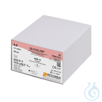 GLYCOLON DSM 16 4/0=1,5 ungefärbt, Nahtmaterial Fadenlänge 45 cm (24 Stck.)...