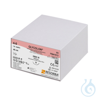 GLYCOLON DSM 18 4/0=1,5 ungefärbt, Nahtmaterial Fadenlänge 45 cm (24 Stck.)...