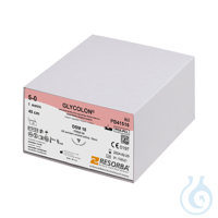 GLYCOLON DSM 18 5/0=1 ungefärbt, Nahtmaterial Fadenlänge 45 cm (24 Stck.)...