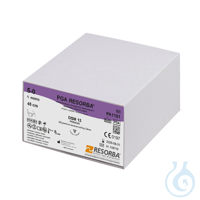 PGA-RESORBA DSM 13 5/0=1 ungefärbt, Nahtmaterial Fadenlänge 45 cm (24 Stck.)...