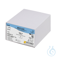 MOPYLEN DSM 18 5/0=1 blau monofil, Nahtmaterial Fadenlänge 45 cm (36 Stck.)...