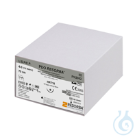 PDO RESORBA HRT 18 4/0=1,5 violett, Nahtmaterial Fadenlänge 70 cm (24 Stck.)...