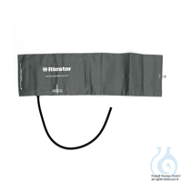 Hakenmanschette Erwachsene, 58 x 16 cm, 1-Schlauch, grau Hakenmanschette...