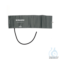 Hakenmanschette Erwachsene, 58 x 16 cm, 2-Schlauch, grau Hakenmanschette...