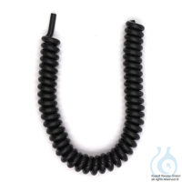 Latexspiralschlauch, schwarz Latexspiralschlauch, schwarz  