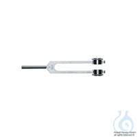 Stimmgabel c-1 256 Hz, Aluminium, mit Dämpfern Stimmgabel c-1 256 Hz,...