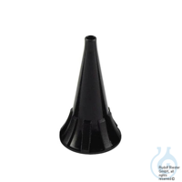 Einmal-Ohrtrichter, Ø 2,5 mm, schwarz, für e-scope, ri-scope L1/L2 (1000...