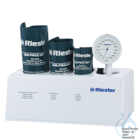 e-mega Blutdruckmessgerät Ø 63 mm Set I weiß, 1-Schlauch, mit 3 Manschetten,...