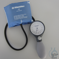 ri-san Blutdruckmessgerät Ø 64 mm, Kunststoff schiefergrau, 1-Schlauch, mit...
