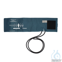 Klettenmanschette Erwachsene starke Arme polsterlos, 63 x16 cm, 2-Schlauch...