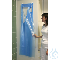Clinhand Einmal-Schürzen 140 x 75 cm blau rautiert geprägt (25 Stck.) UK = 10...