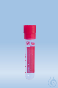 PP-Röhrchen 2 ml, 55 x 12 mm, K3 EDTA, mit Druck (100 Stck.) UK = 20 Pack...