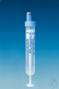 S-Monovetten 9 ml, 92 x 16 mm, NH4-Heparin, steril (50 Stck.) transparentes...