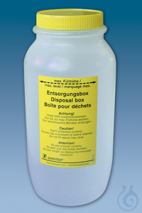 Kanülen-Entsorgungsboxen 2,0 Ltr. (30 Stck.) Kanülen-Entsorgungsboxen 2,0...