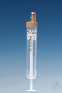 S-Monovetten 9 ml, 92 x 16 mm, Serum-Gel, steril (50 Stck.) transparentes...
