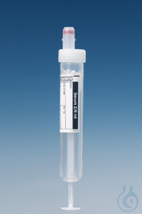 S-Monovetten 9 ml, 92 x 16 mm, Serum, Papieretikett, steril (50 Stck.) UK =...