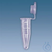PP-Reaktionsgefäße 1,5 ml m. anhängendem PP-Stopfen, violett (500 Stck.) UK =...