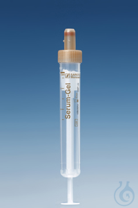 S-Monovetten 7,5 ml, 92 x 15 mm, Serum-Gel, steril (50 Stck.) transparentes...