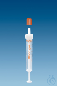 Blutgas-Monovetten 2 ml, Luer, Lithium- Heparin calcium-balanc., (50 Stck.)...