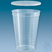 Einmal-Becher 125 ml, PP, farblos ohne Deckel (50 Stck.) UK = 10 Btl....