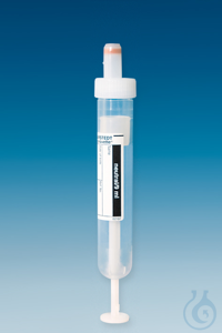 S-Monovetten 9 ml, 92 x 16 mm, ohne Präp., Papieretikett, steril (50 Stck.)...