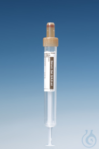 S-Monovetten 4,9 ml, 90 x 13 mm, Serum- Gel, Papieretikett, steril (50 Stck.)...