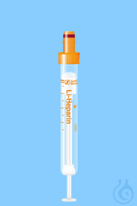 S-Monovetten 4,9 ml, 90 x 13 mm, Lithium-Heparin, steril (50 Stck.)...