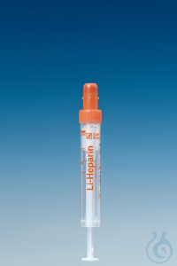 S-Monovetten 2,7 ml, 66 x 11 mm, Lithium-Heparin, steril (50Stck.)...