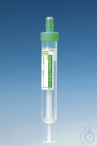 S-Monovetten 8,2 ml, 92 x 15 mm, Citrat 3,2%, Papieretikett, steril (50...