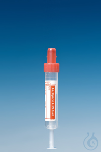 S-Monovetten 2,6 ml, 65 x 13 mm, LH, Papieretikett, steril (50 Stck.) UK = 10...