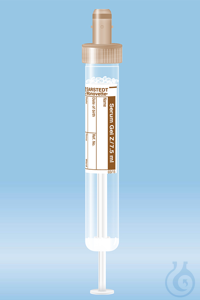S-Monovette 7,5 ml, 92 x 15 mm, Serum- Gel, Papieretikett, steril (50 Stck.)...