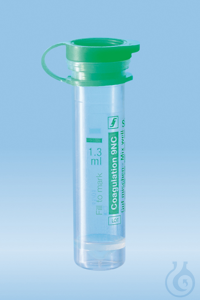Mikro-Probengefäße 1,3 ml Citrat 3,2 % mit Eindrückstopfen (1000 Stck.) mit...