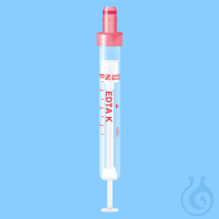S-Monovetten 4,9 ml, 90 x 13 mm,  K3 EDTA, steril (50 Stck.) transparentes...
