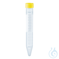 PS-Schraubröhrchen 15 ml, 120 x 17 mm Spitzboden, steril (50 Stck.) UK = 10...