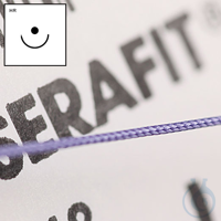 SERAFIT HR-17 5/0=1, violett, Nahtmaterial Fadenlänge 70 cm (24 Stck.)...