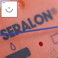 SERALON HRT-17 4/0=1,5, blau, Nahtmaterial Fadenlänge 50 cm (24 Stck.)...