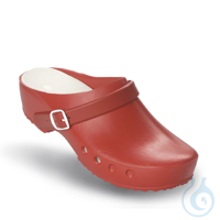 antist. ChiroClogs Classic mit Fersenriemen rot, Gr. 36 antist. ChiroClogs...