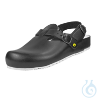 Sandale Modell INGOLSTADT mit Rist- und Fersenriemen, schwarz, Gr. 41 Sandale...