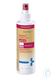 kodan Tinktur forte gefärbt 250 ml Hautdesinfektion UK = 10 Fl. kodan Tinktur...