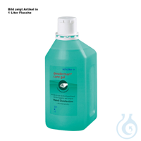 desderman care gel 1 Ltr. Euroflasche Händedesinfektion UK = 10 Fl. desderman...