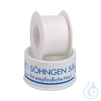 SÖHNGEN-Silk Heftpflaster ca. 5 m x 2,50 cm mit Schutzring SÖHNGEN-Silk...