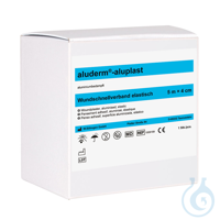 aluderm-aluplast Wundpflaster elastisch, gerollt ca. 5 m x 4 cm...