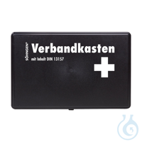 Verbandkasten KIEL/KU Standard mit Füllung Standard DIN 13157 schwarz...