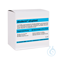 aluderm-aluplast Pflasterzuschnitte elastisch ca. 10 x 6 cm (50 Stck.)...