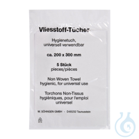 Vliestücher ca. 200 x 300 mm (5 Stck.) Vliestücher ca. 200 x 300 mm (5 Stck.)  