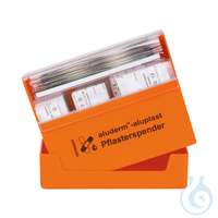 aluderm-aluplast Pflasterspender orange Erwachsene, gefüllt aluderm-aluplast...