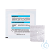 aluderm Loch-/Schlitzkompresse steril CH 8 - 30, 6 x 7 cm aluderm...