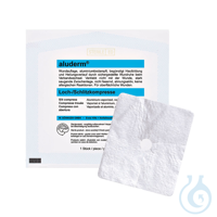 aluderm Loch-/Schlitzkompresse steril CH 32 - 50, 8 x 9 cm aluderm...