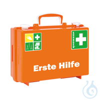 Erste-Hilfe Koffer SN-CD NormPlus mit Füllung Norm DIN 13157, orange...